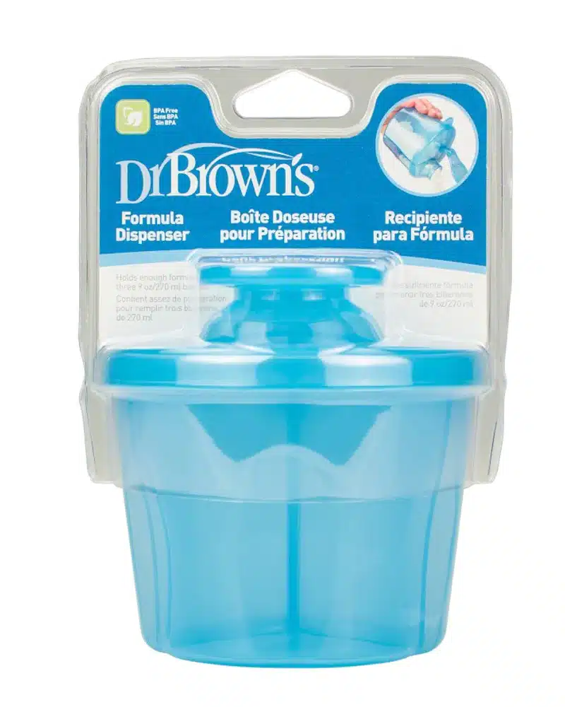 Dr. Brown's Distributeur lait en poudre - Bleu – Image 4