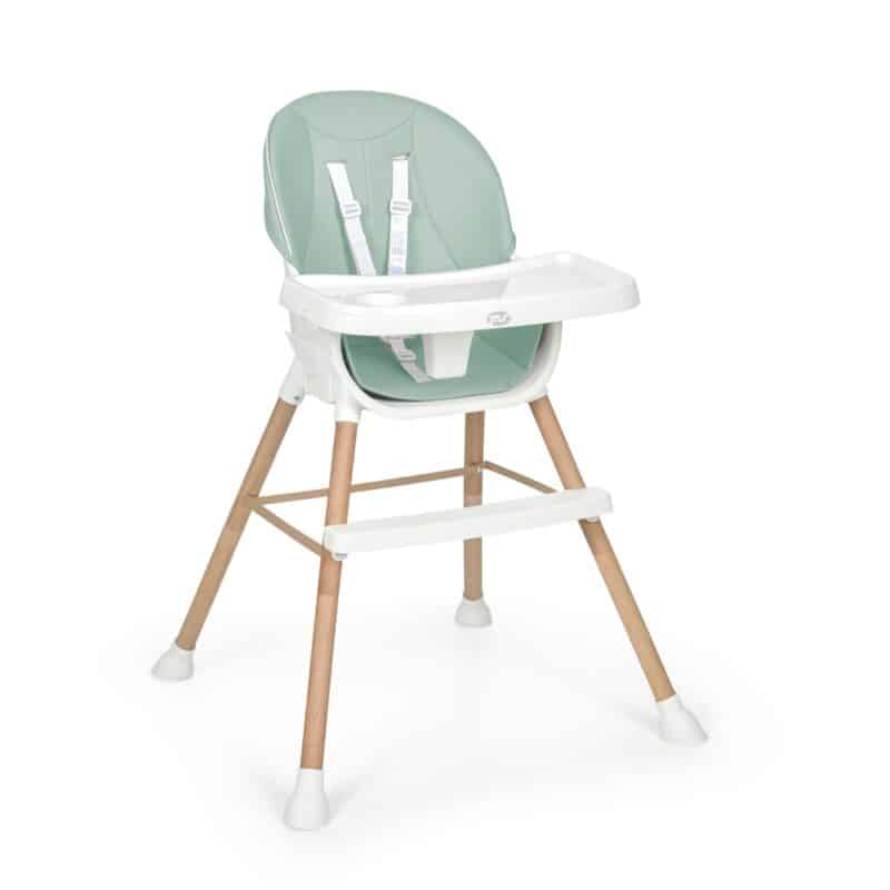 Chaise haute bébé Mika Plus vert - MS