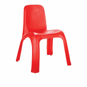 Chaise plastique King - Pilsan - Rouge