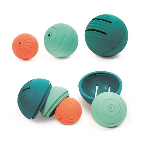 Ludi Ball in Ball – Balles Gigognes Évolutives en Silicone pour Bébé