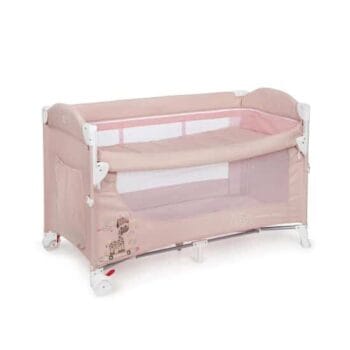 Lit parc parapluie Ennis Rose - MS