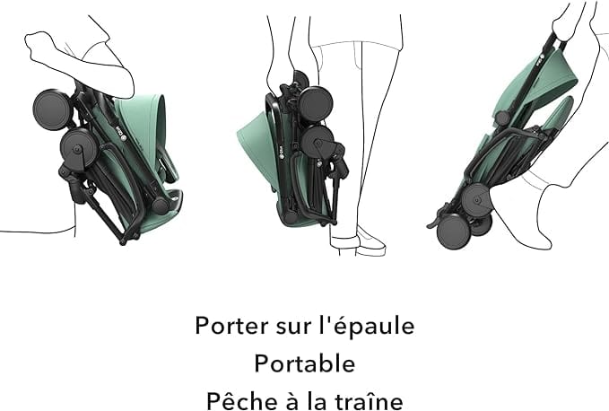 POUSSETTE COMPACTE PREMIUM TODY Noir - QTUS – Image 6