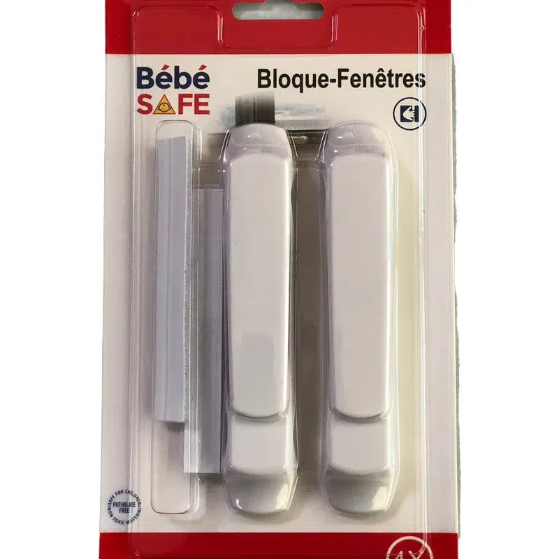 Bloque-fenêtres (4pcs) Bébé Safe