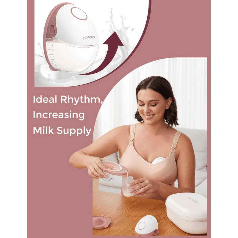 Tire-lait mains libres Momcozy M6 double – Image 7