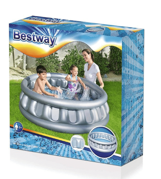 Piscine gonflable Bestway 51080 – Forme vaisseau spatial, Ø 152 cm – Image 3