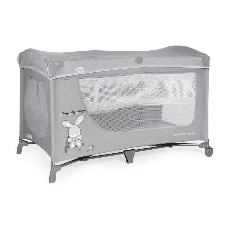 lit parc cododo Oxford GRIS - MS – Image 2