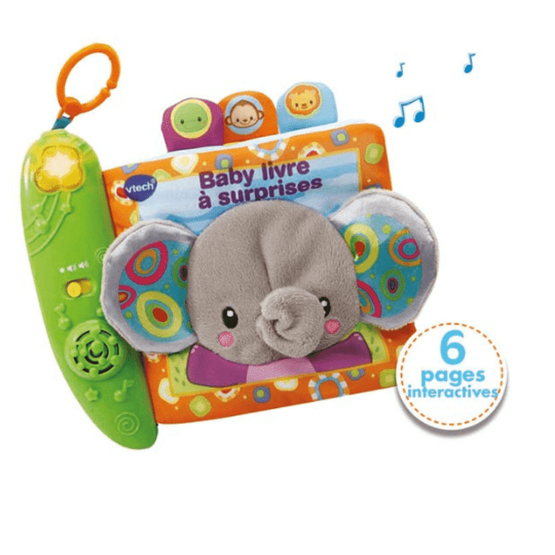 LIVRE INTERACTIF – BABY LIVRE À SURPRISES – VTECH