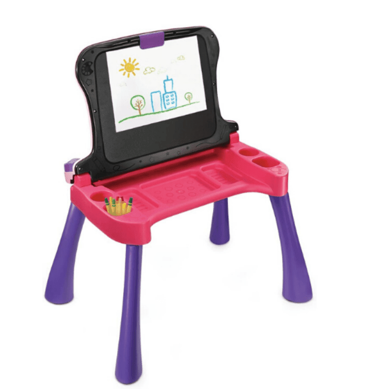 MAGI BUREAU INTERACTIF 4 EN 1 ROSE- VTECH – Image 2