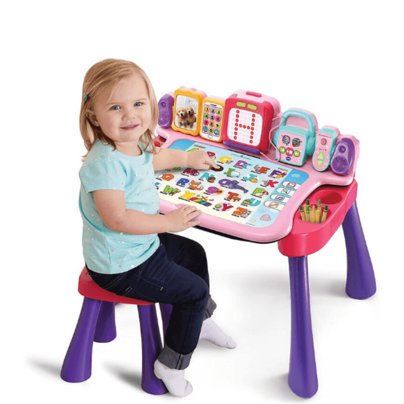 MAGI BUREAU INTERACTIF 4 EN 1 ROSE- VTECH – Image 3