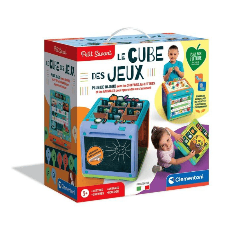MON CUBE DES JEUX - CLEMENTONI