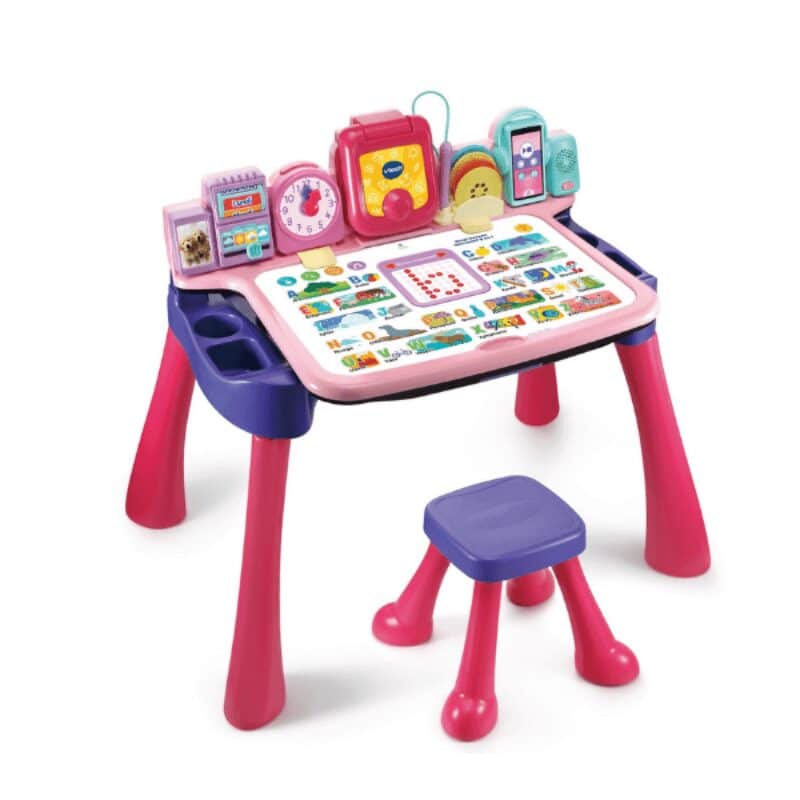 MAGI BUREAU INTERACTIF 5 EN 1 ROSE – VTECH – Image 2