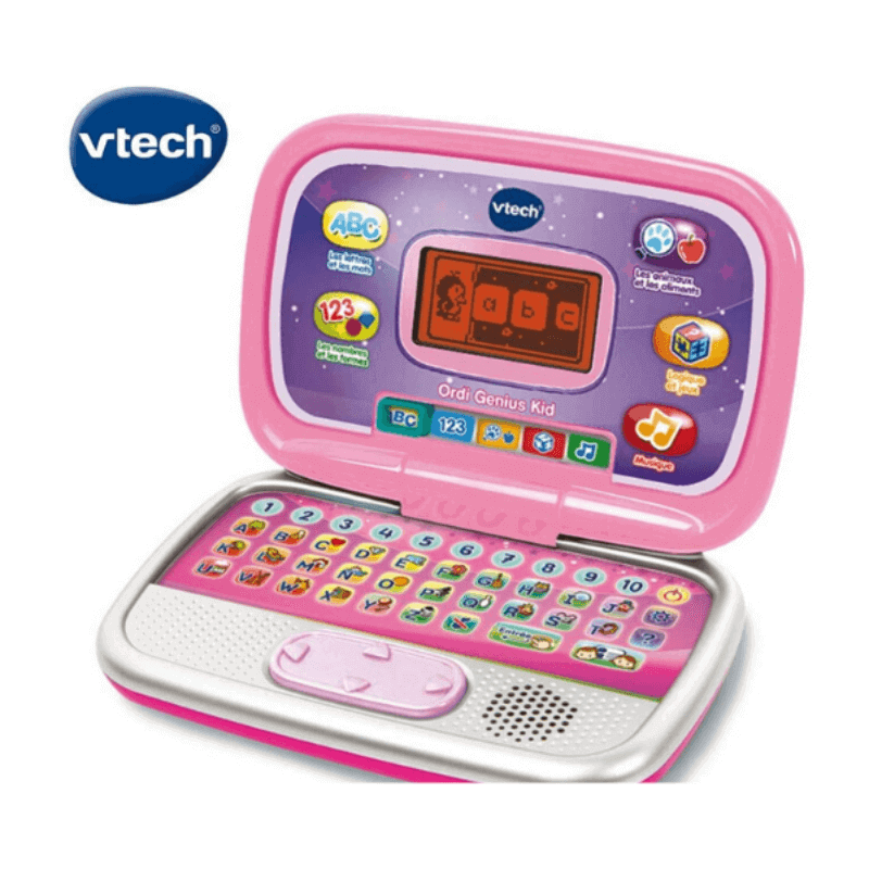 ORDINATEUR GENIUS KID ROSE – VTECH