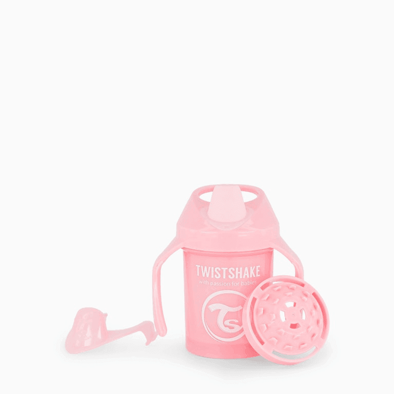 Tasse enfant Mini Cup 230 ml 4 m+ Rose - TWISTSHAKE