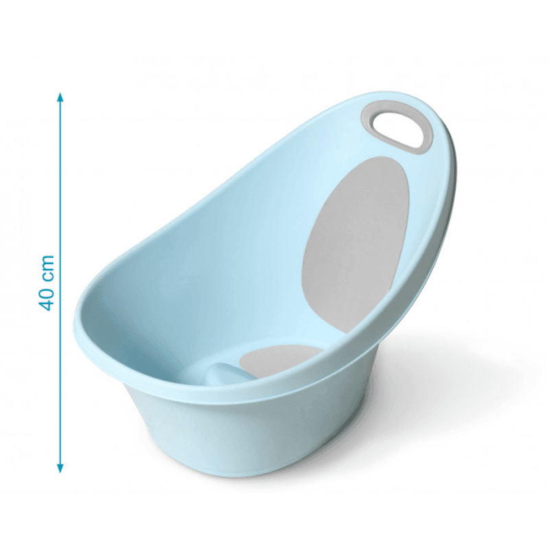 BAIGNOIRE AVEC BOSSE ET PIEDS ANTIDÉRAPANTS bleu - KIOKIDS – Image 3