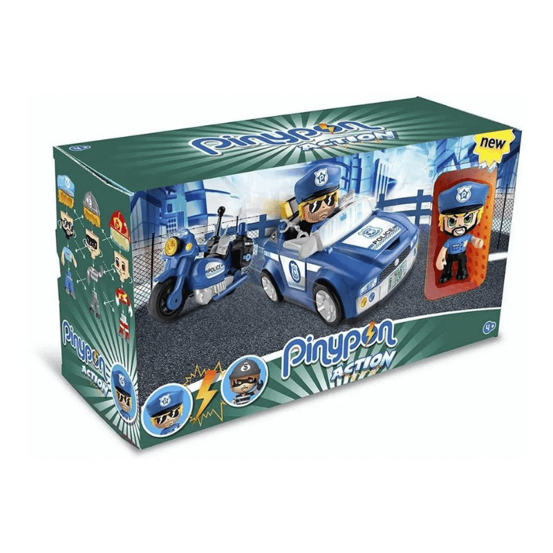 Voiture de police Pinypon Action