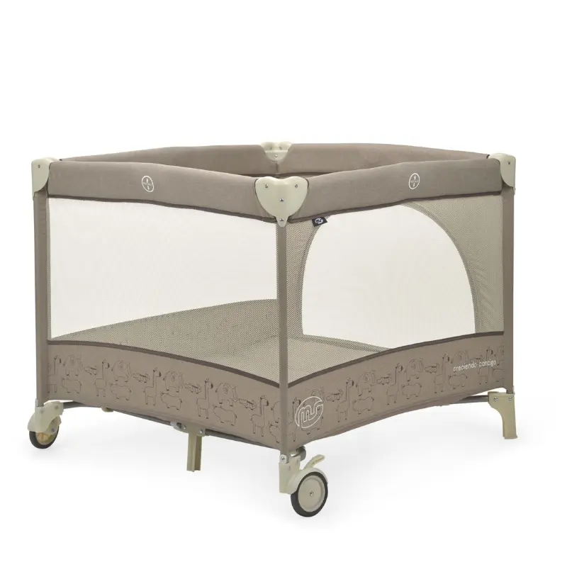 Parc berceau carré Marron - MS