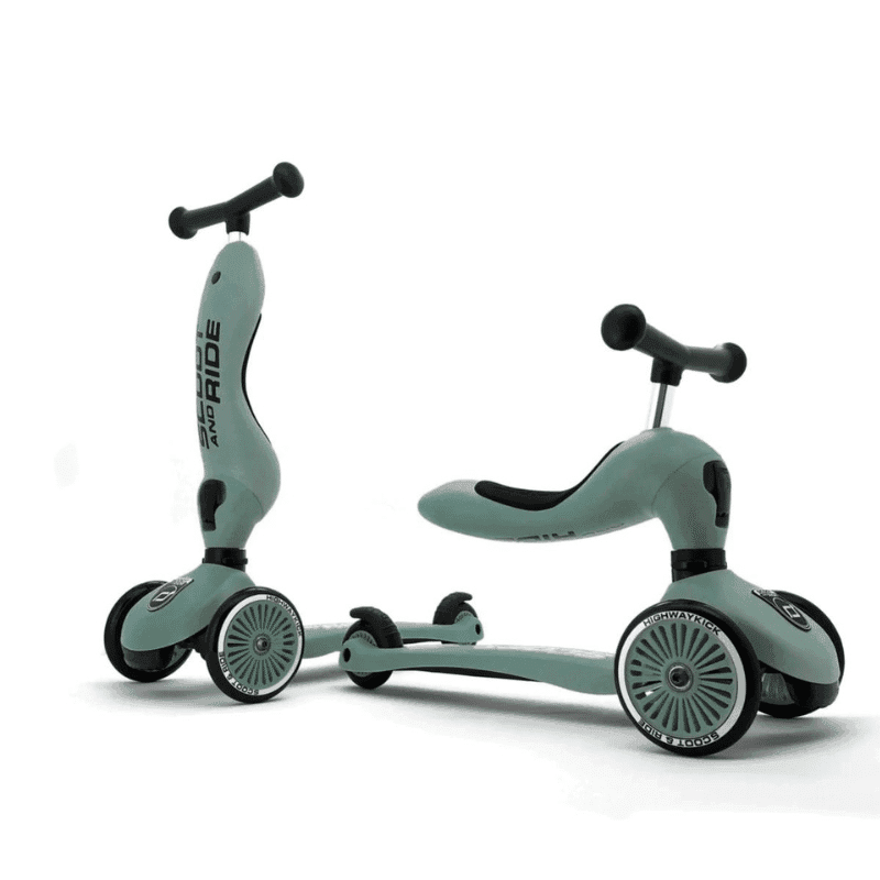 SCOOT & RIDE - TROTTINETTE HIGHWAYKICK 1 - VERT FORÊT