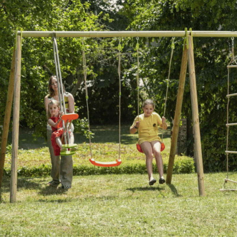 EXOTICA - 2 BALANÇOIRES + 1 FACE À FACE + 1 ÉCHELLE DE CORDE- Trigano – Image 2