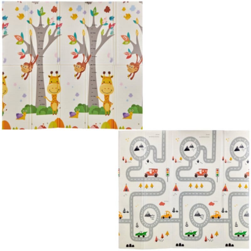 Tapis de jeu réversible anti-choc 200/180cm