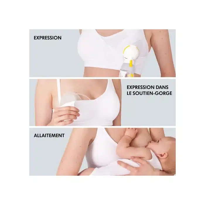 Medela Soutien-gorge d’allaitement et d’expression 3-en-1 – Image 3