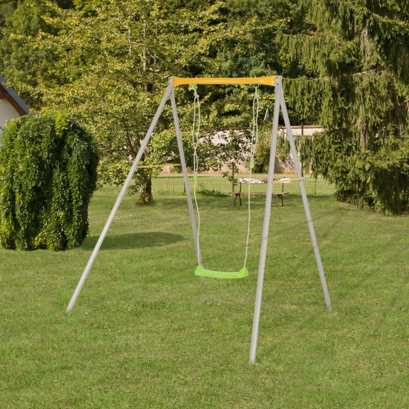 Portique métallique 1 balançoire Agility Allegro - Trigano Jardin – Image 2
