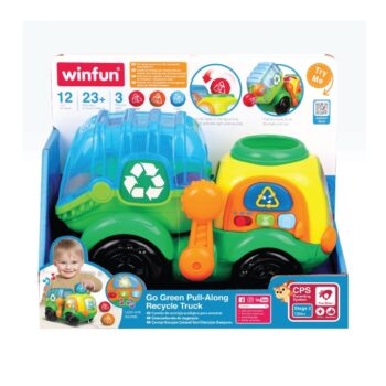 WINFUN – Camion de Recyclage à Tirer Go Green