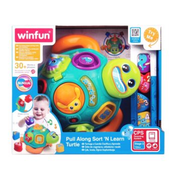 WINFUN – Tortue à Tirer Tri & Apprentissage