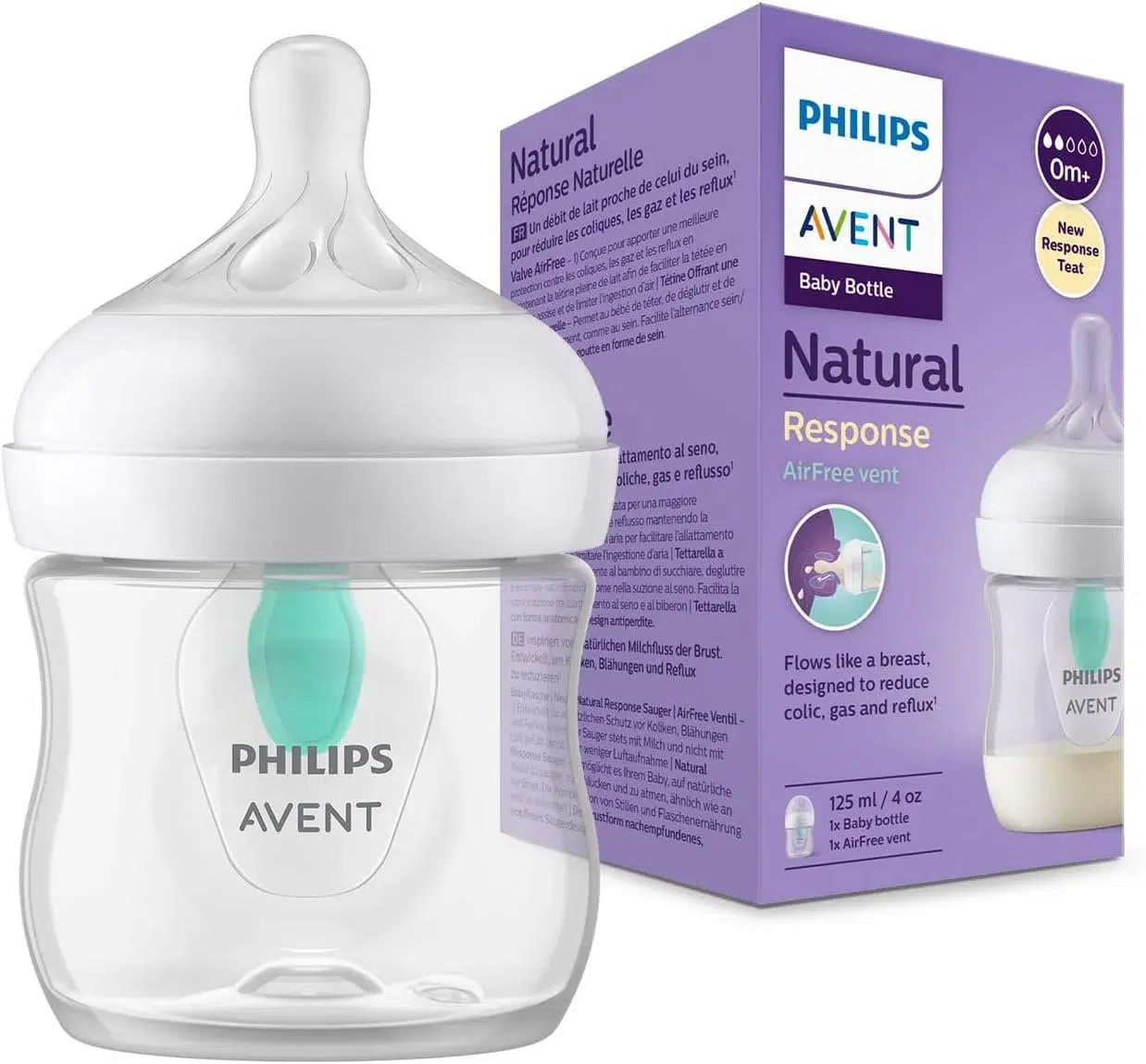 Biberon reponse naturelle airfree 125ml avent 5.webp