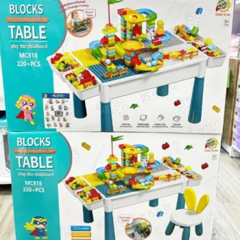 Block table 220 pcs children plastic building blocks tables 6.webp