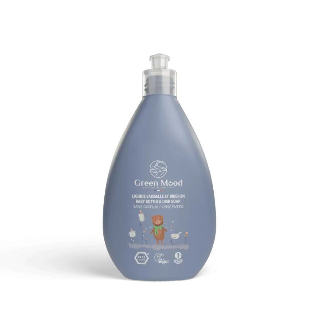 Green mood liquide vaisselle et biberon 500ml bebemaman.webp
