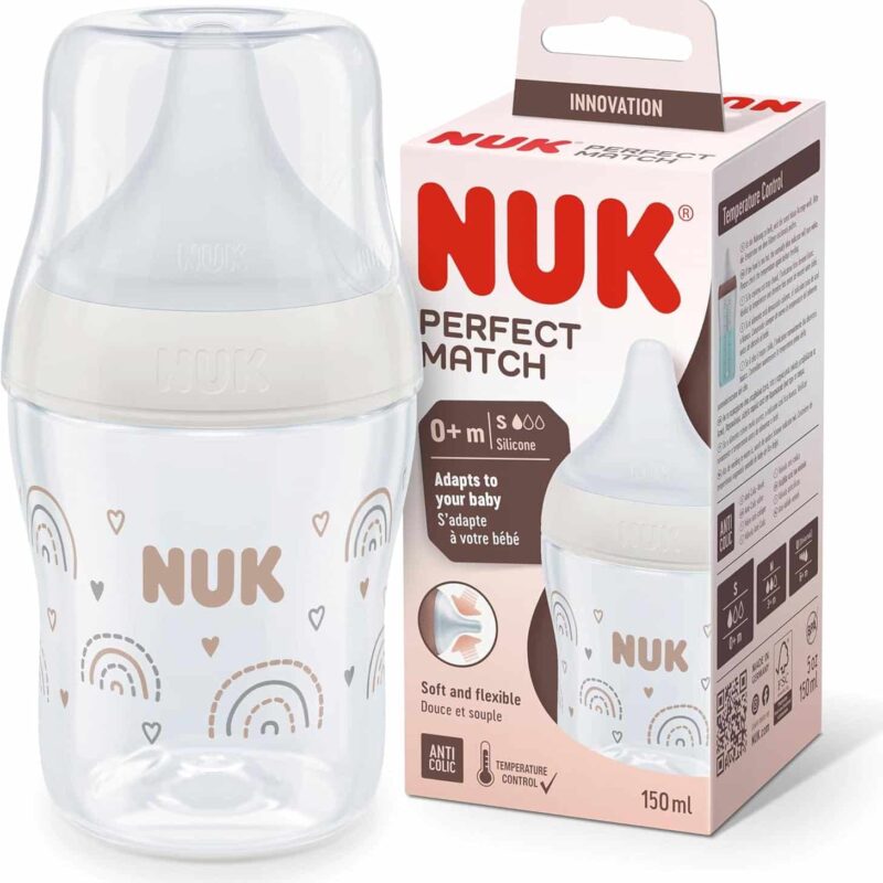 Nuk biberon perfect match 150 ml – beige bebemaman.jpg