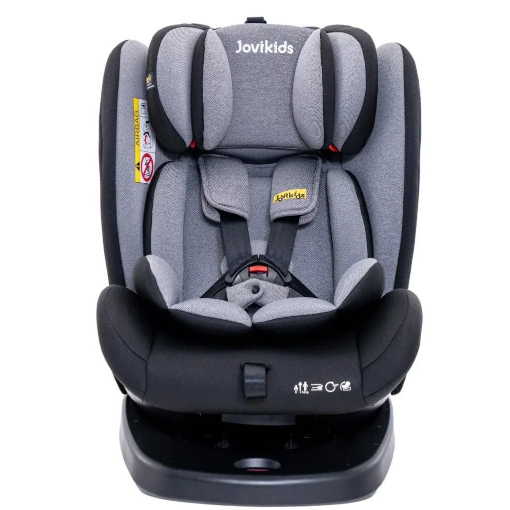 Angela isofix rotating car seat black image 2.webp