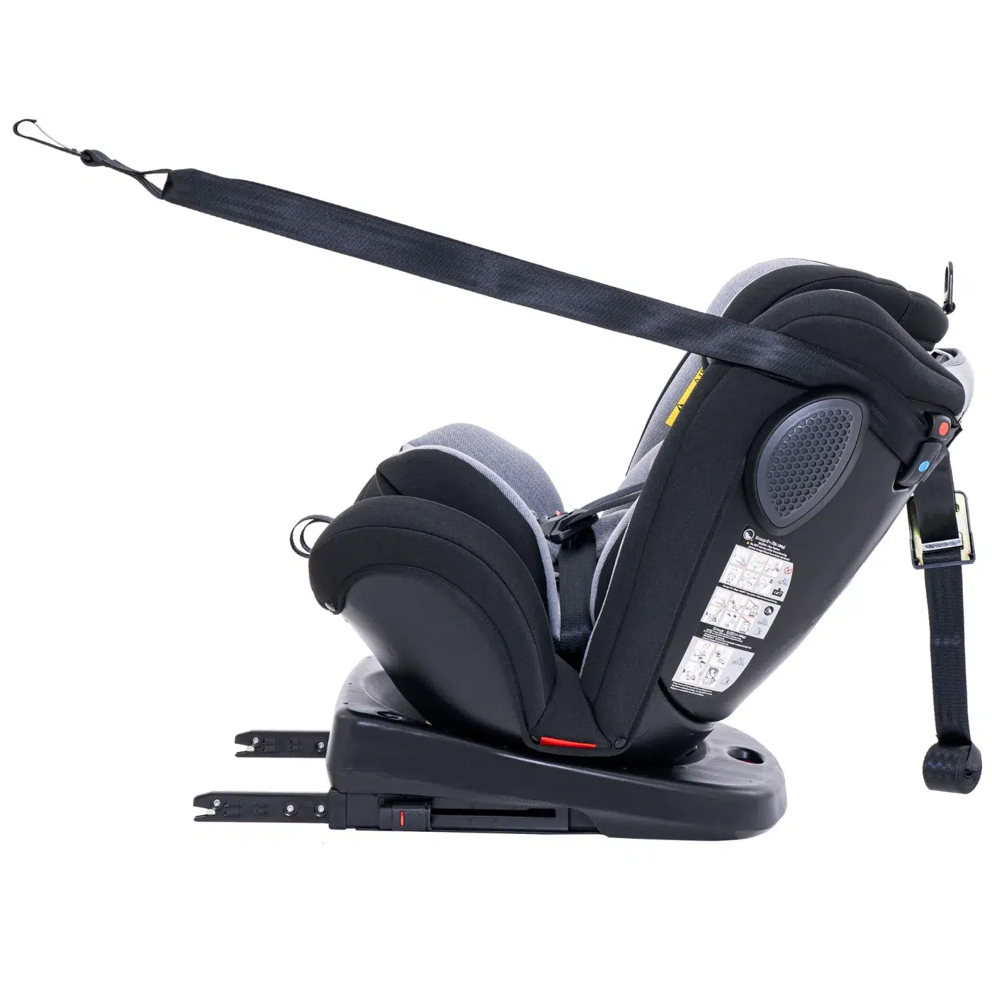 Angela isofix rotating car seat black image 8.webp