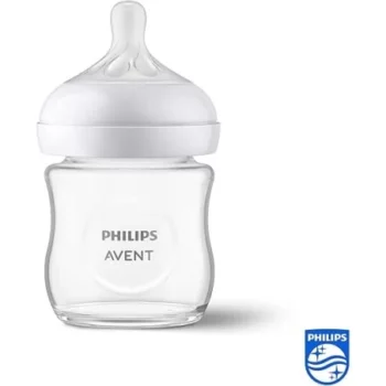 Avent biberon natural verre 120 ml avent philips 1.webp