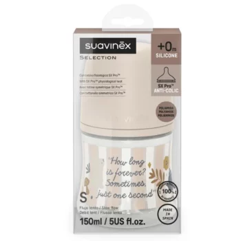 Biberon poliamida 150ml flujo s wonderland rayas rosa 2.webp