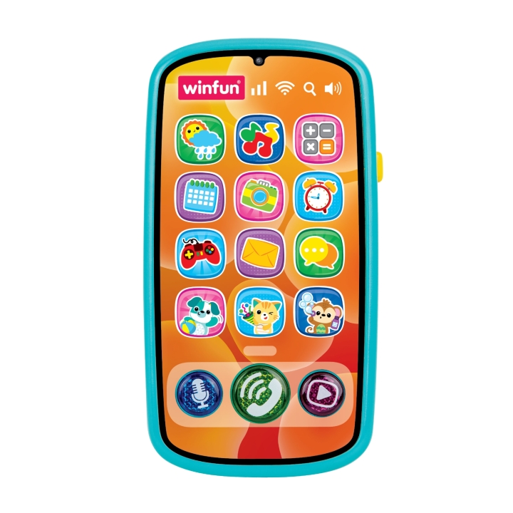 WINFUN – Téléphone Jouet Bébé Chatter & Play Smartphone