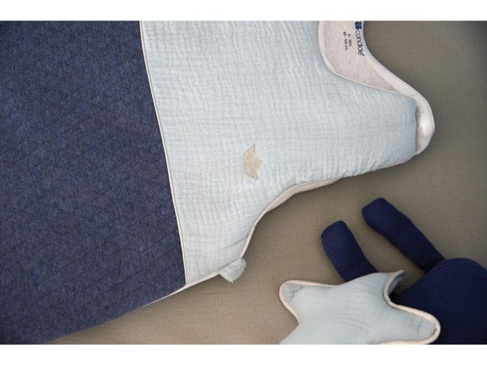 CANDIDE - Douillette Naissance Hiver Bleu