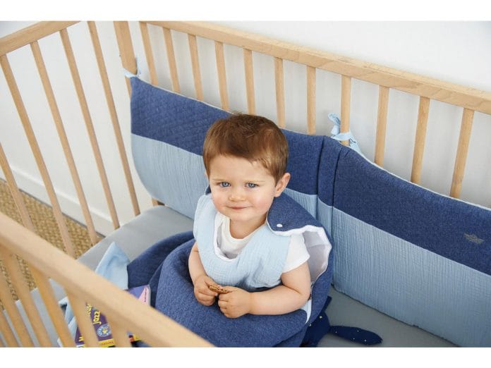 CANDIDE - Douillette Naissance Hiver Bleu