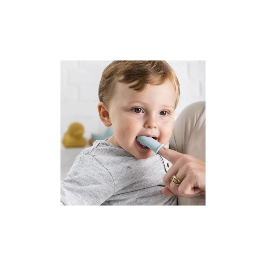 Dr brown s brosse a dents en silicone avec etui vert clair 3m 1.jpg