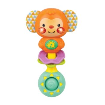WINFUN – Hochet Musical Bébé Singe Sing-With-Me