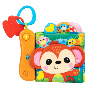 WINFUN – Livre Sensoriel Musical Animaux de la Jungle