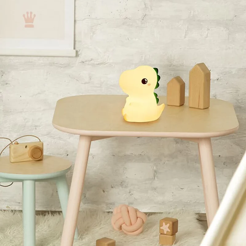 Eurekakids - Veilleuse en silicone Dino