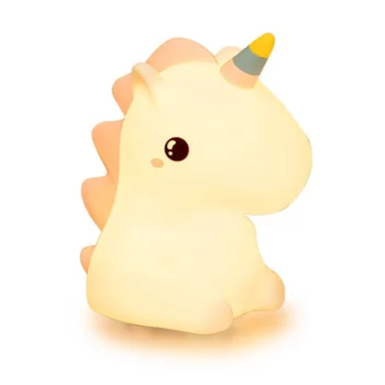 Eurekakids - Veilleuse en silicone Licorne