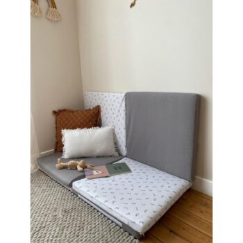 Candide Tapis de Motricité XL Lapins 5 en 1