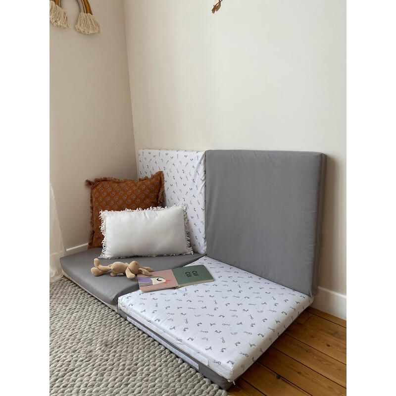 Candide Tapis de Motricité XL Lapins 5 en 1