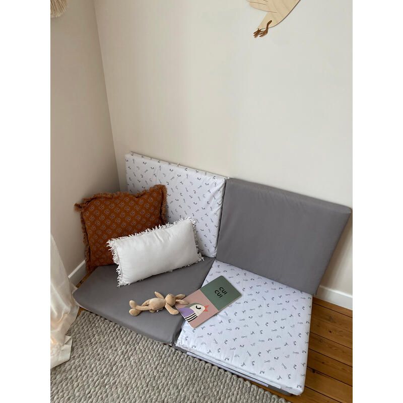 Candide Tapis de Motricité XL Lapins 5 en 1