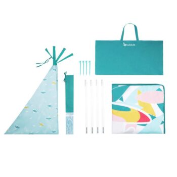 Tipi Jungle In Out Anti Uv Badabulle Sortie - BADABULLE