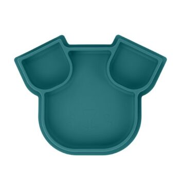 Babymoov Assiette Isy en silicone Bleu