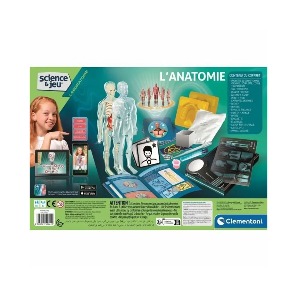 Jeu Scientifique Clementoni Anatomy