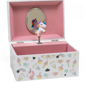 Eurekakids - Boîte à bijoux Licorne Musical 3A+